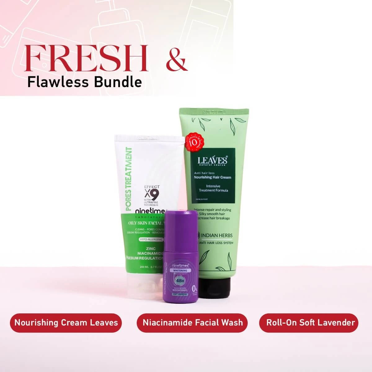 روتين Fresh & Flawless (خصم 45%)