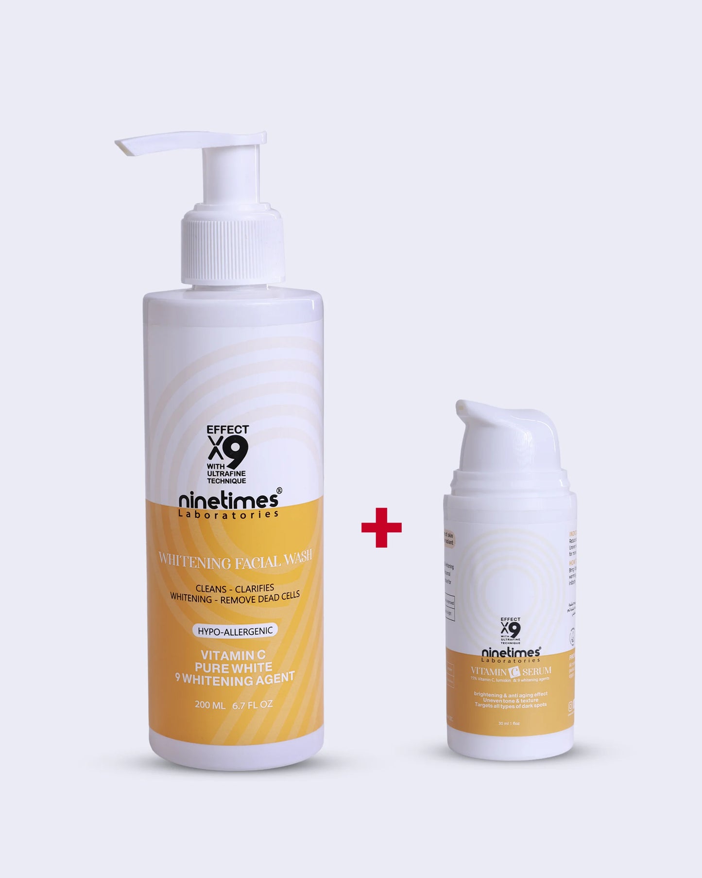 Freshness and lightening routine 